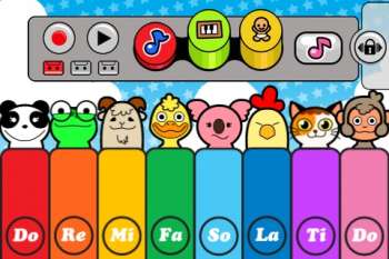 Baby piano : un mini piano, joli et amusant jeu ipad : Baby piano