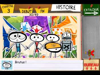 Les deskplorers donnent envie de lire jeu ipad les deskplorers