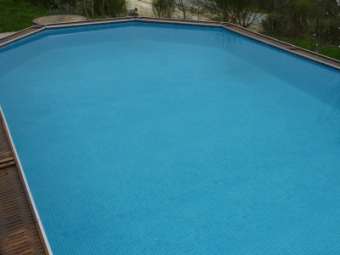 Piscine après Aquabot