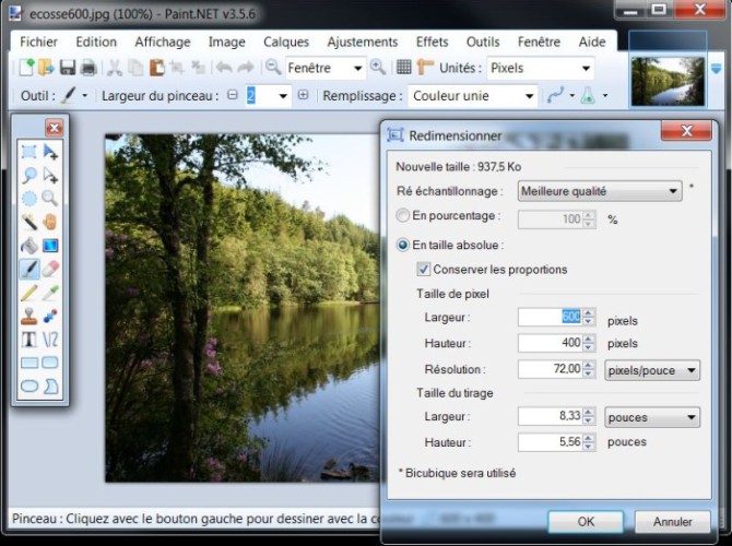 Tutoriel Paint.net